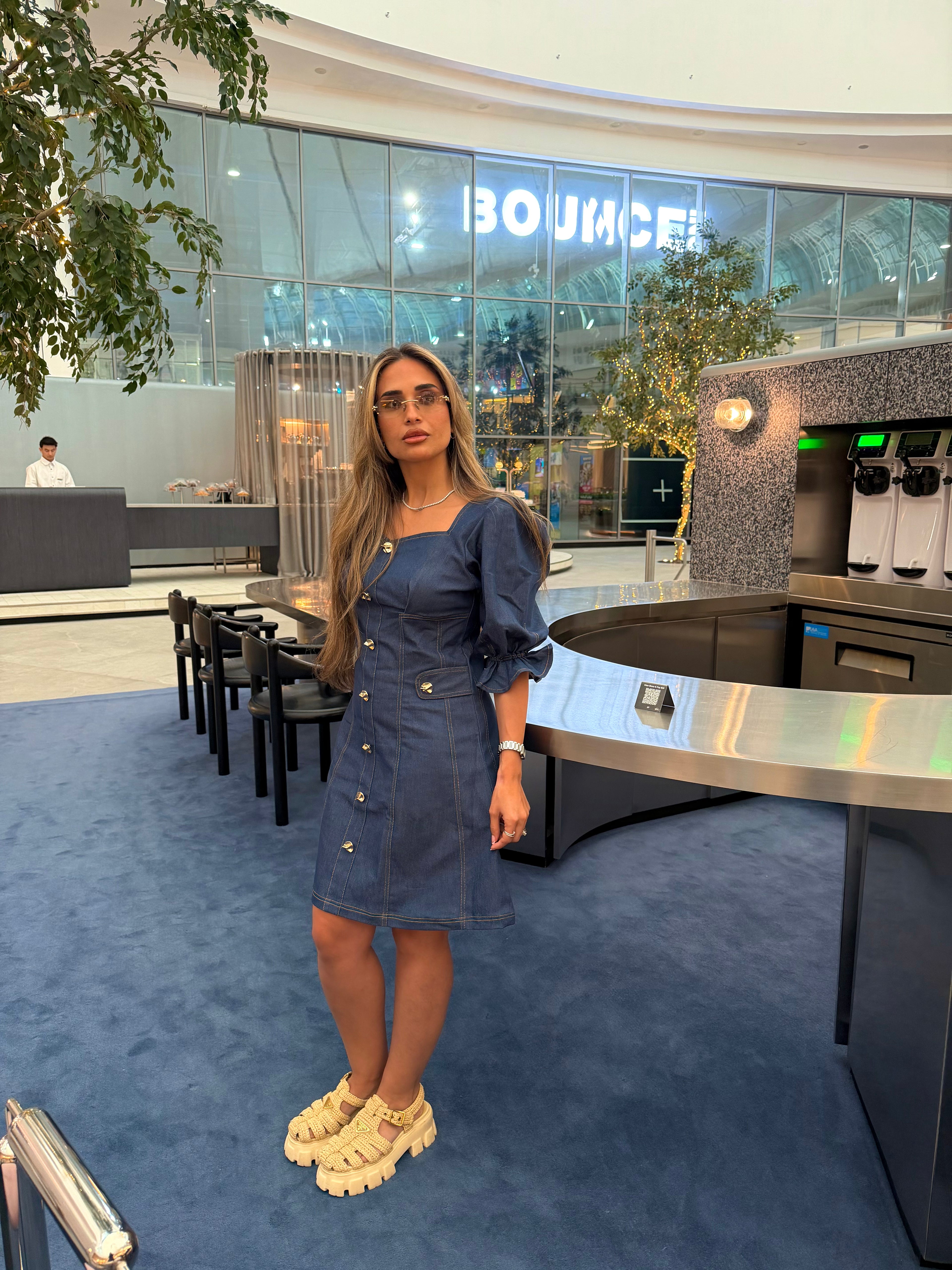 Lune Denim Dress