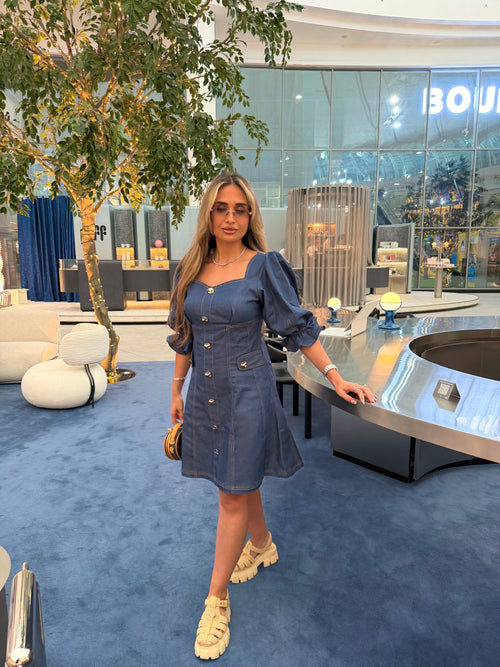 Lune Denim Dress