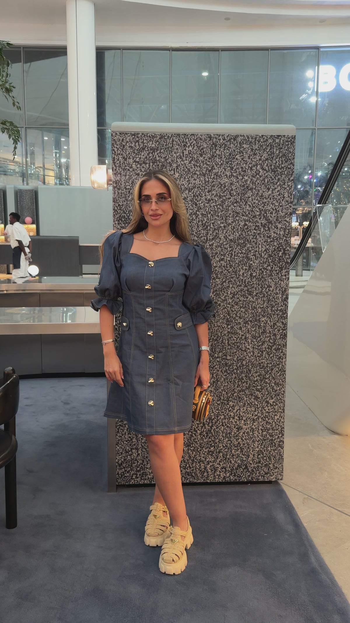 Lune Denim Dress
